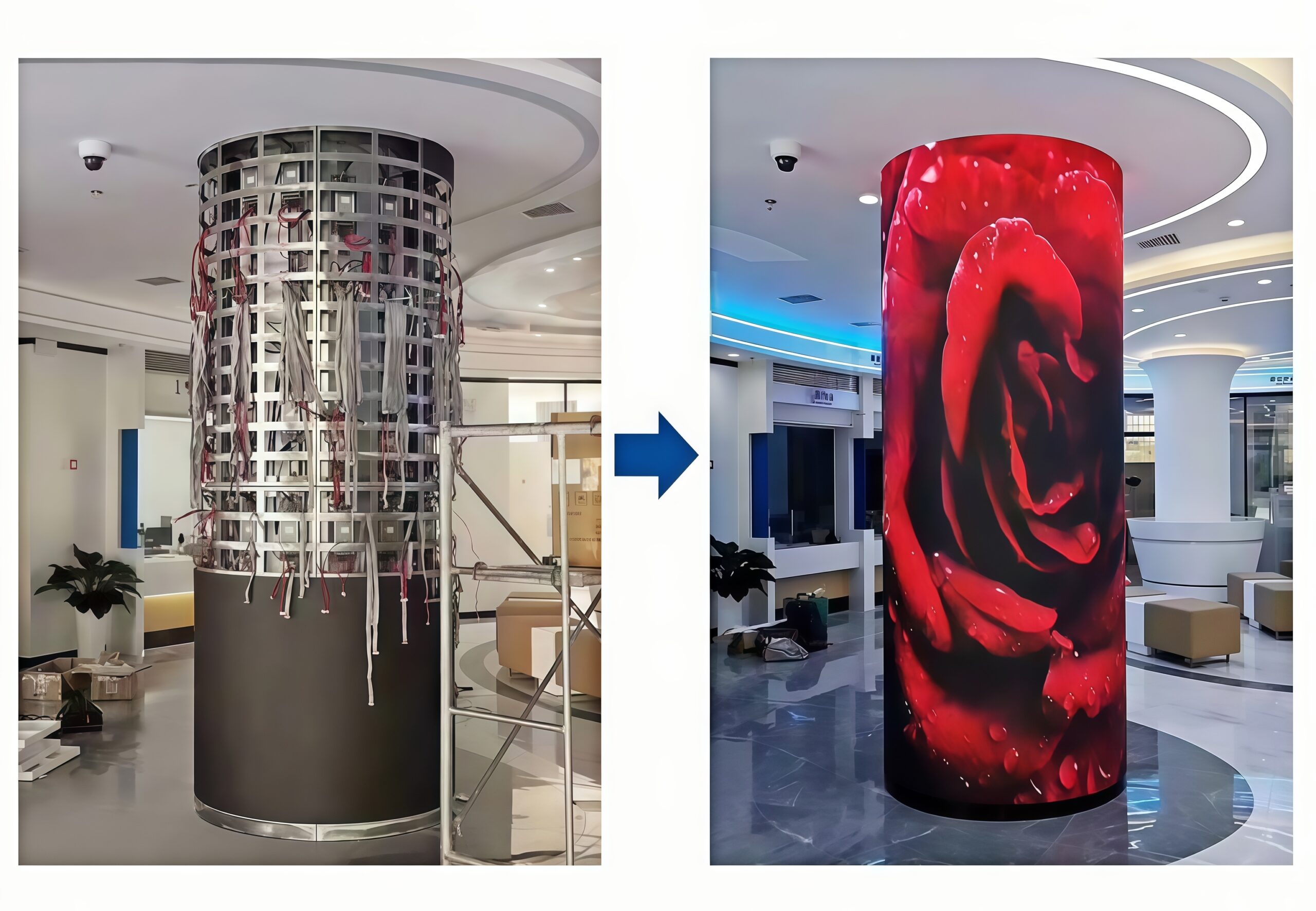 EA-Flex Indoor Soft Flexible LED Display Screen