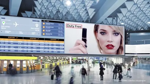 Outdoor LED Screen in Transportation Hubs