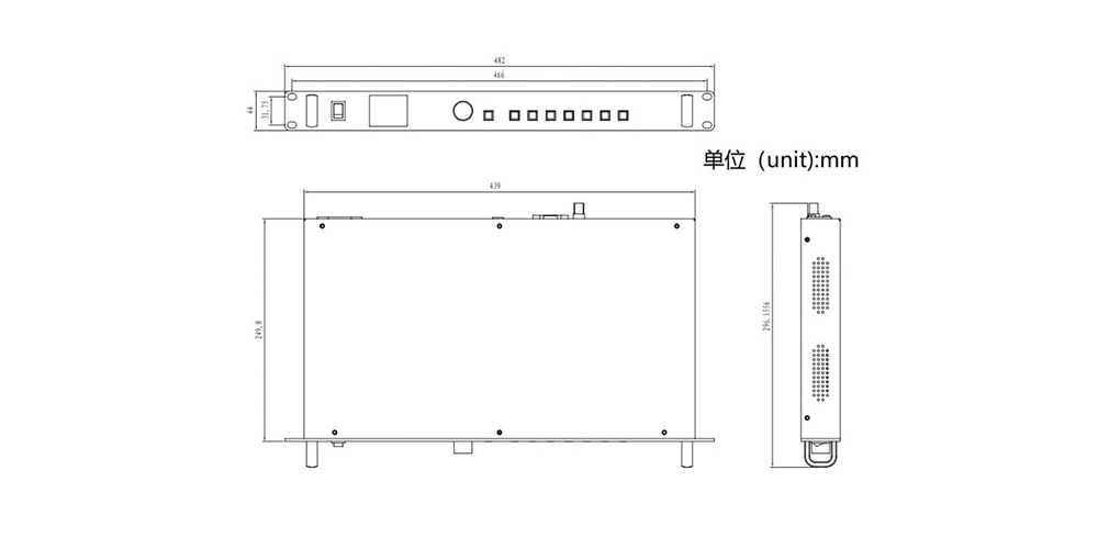 HUIDU HD VP210C LEDVideoProcessor1 LED Display Manufacturer in China HonghaiLED HUIDU HD VP210C