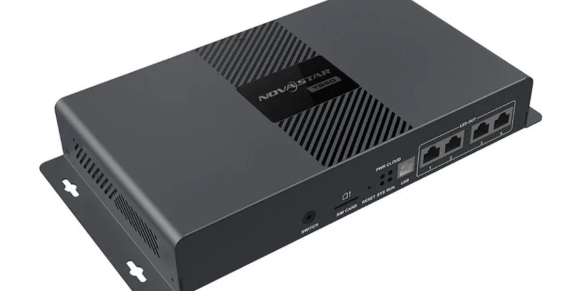 NovaStar TB50 Taurus multimedia player angled product view