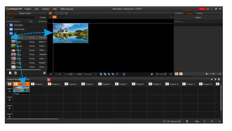 Media Library of ET1S G