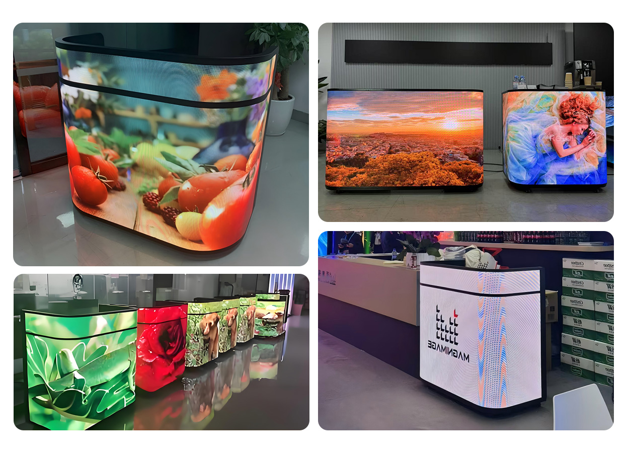 IndoorFrontDeskLEDDisplay9 LED Display Manufacturer in China HonghaiLED Indoor Front Desk LED Display