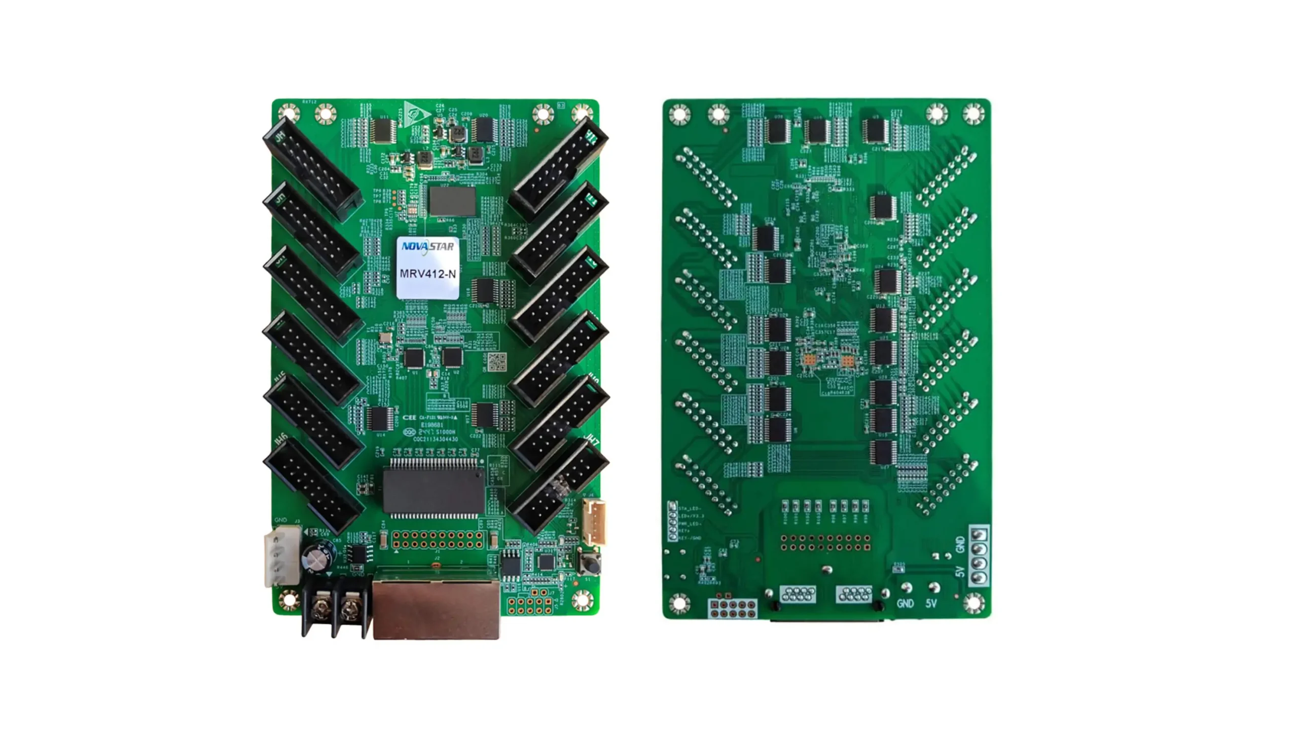 Novastar MRV412N Receiving Card LED Display Manufacturer in China HonghaiLED Novastar MRV412 N Receiving Card
