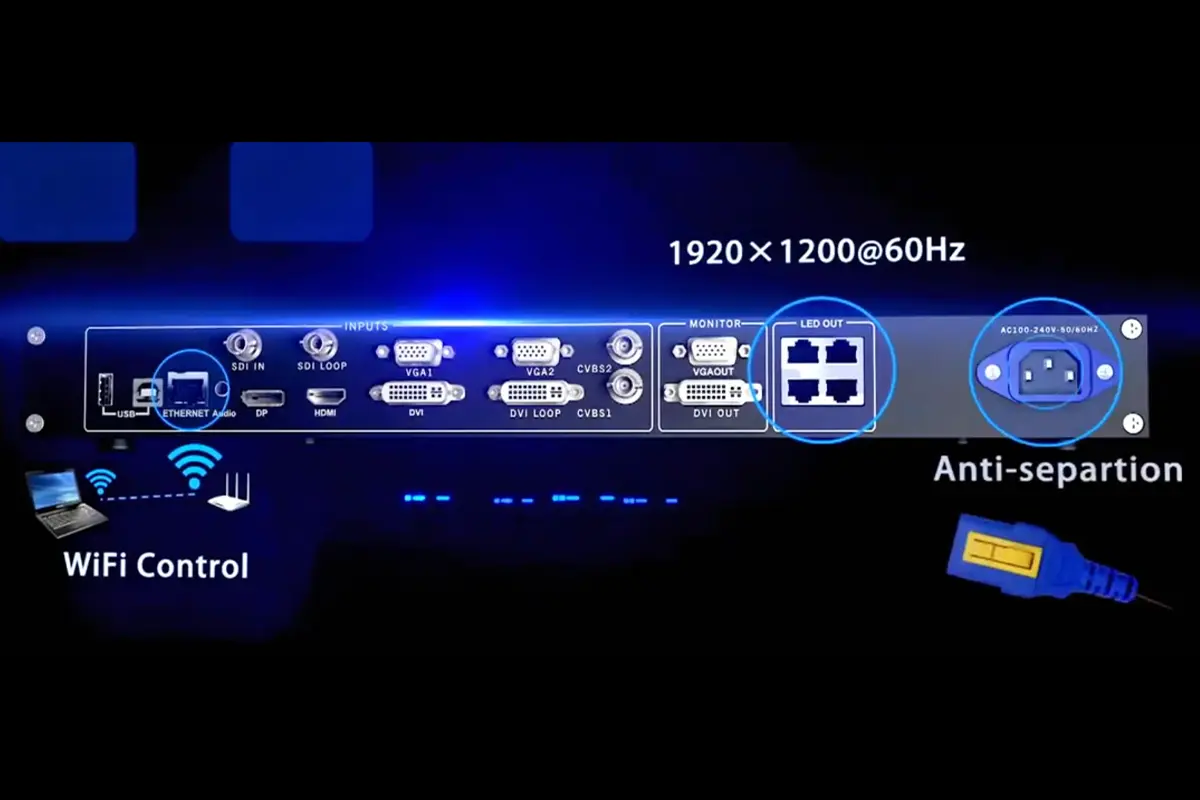 Novastar VX4S MultiFormat Input Flexibility LED Display Manufacturer in China HonghaiLED Novastar VX4S Multi Format Input Flexibility
