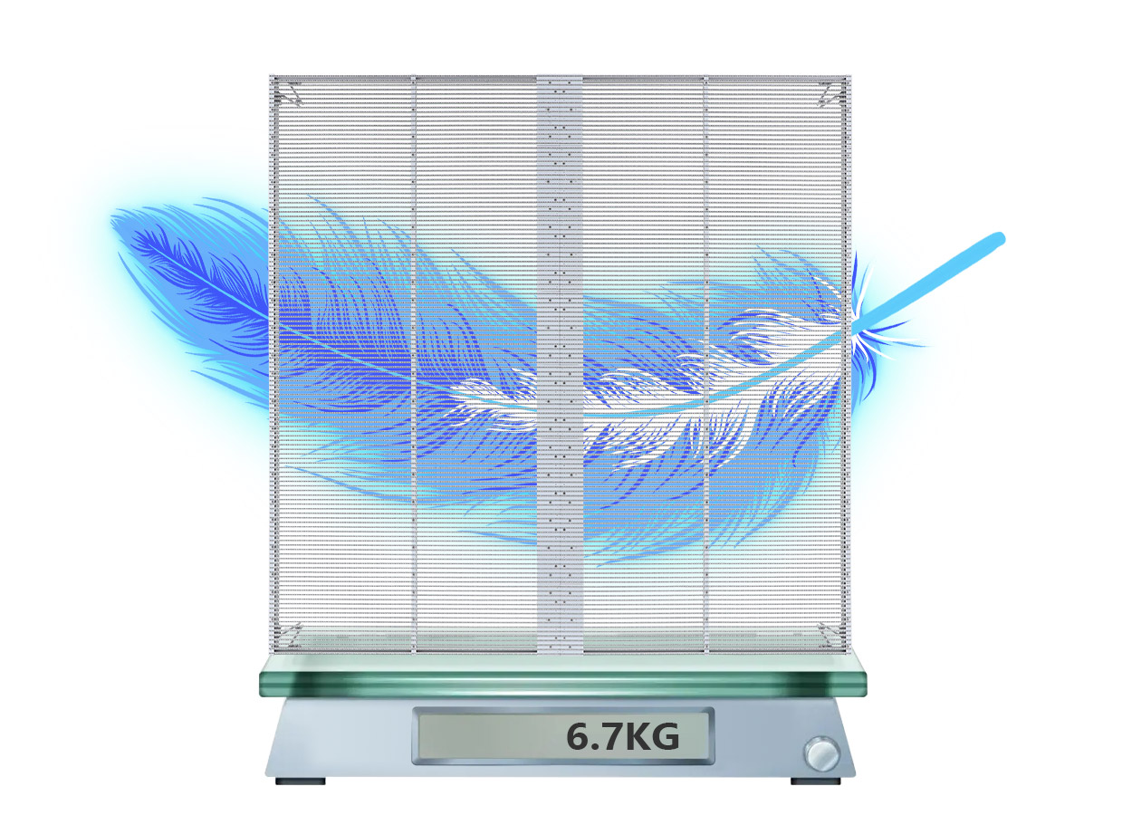 HH1000TiF2 Fixed Indoor Transparent LED Screen
