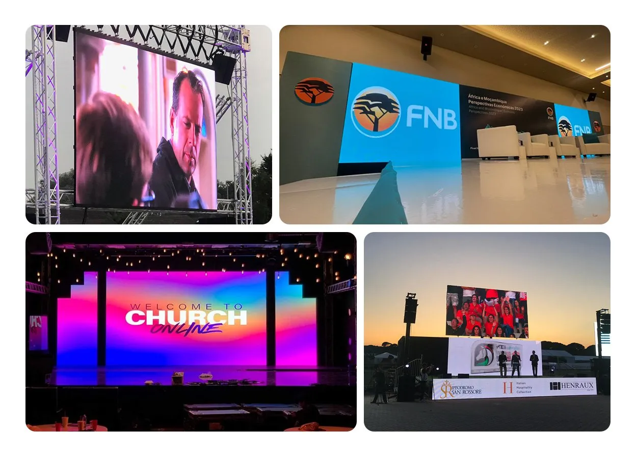 500×500 Rental LED Display Screen