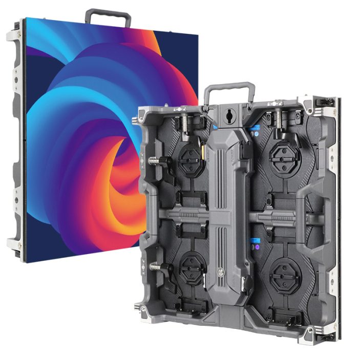 EagerLED EA500H9 rental cabinet front and rear product views