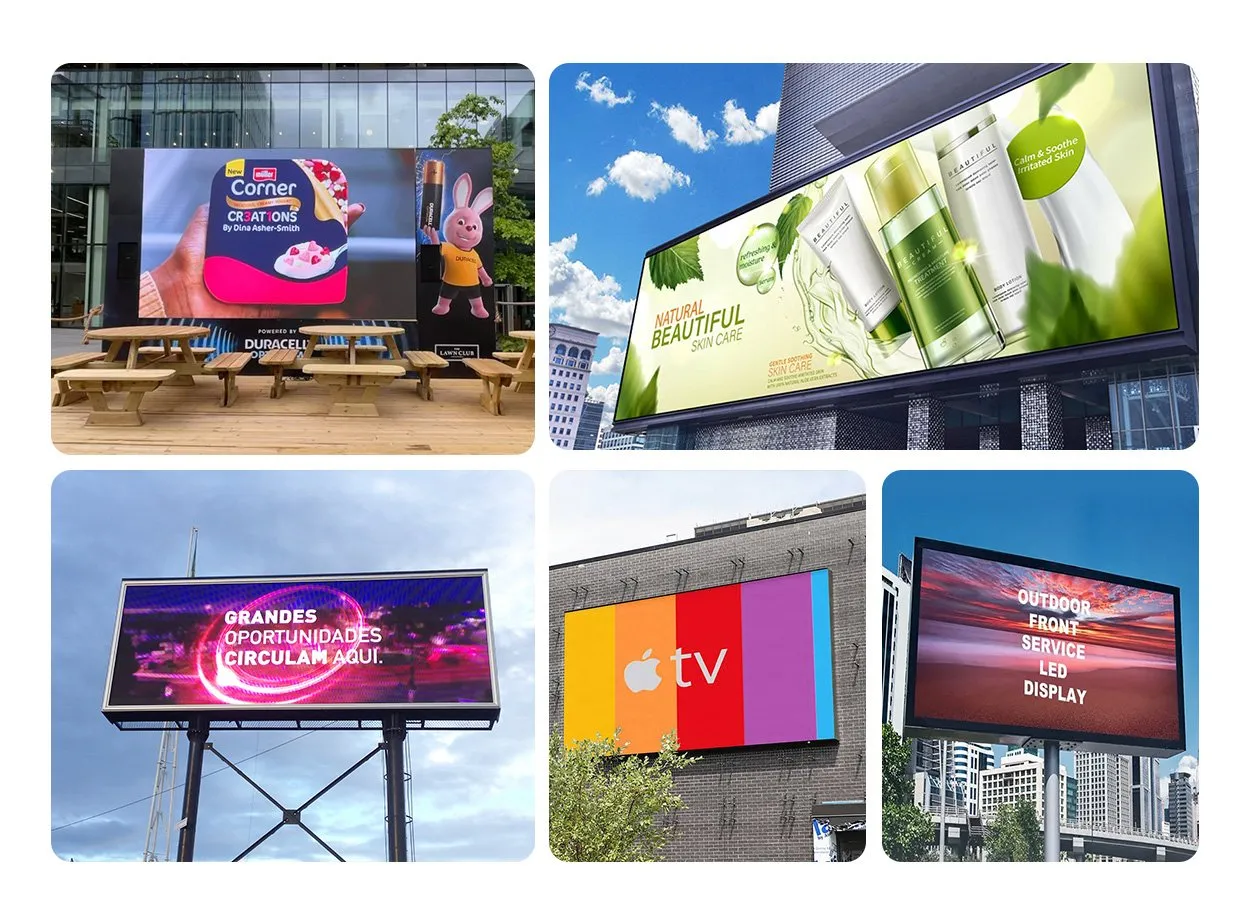 Outdoor Front Service LED Display