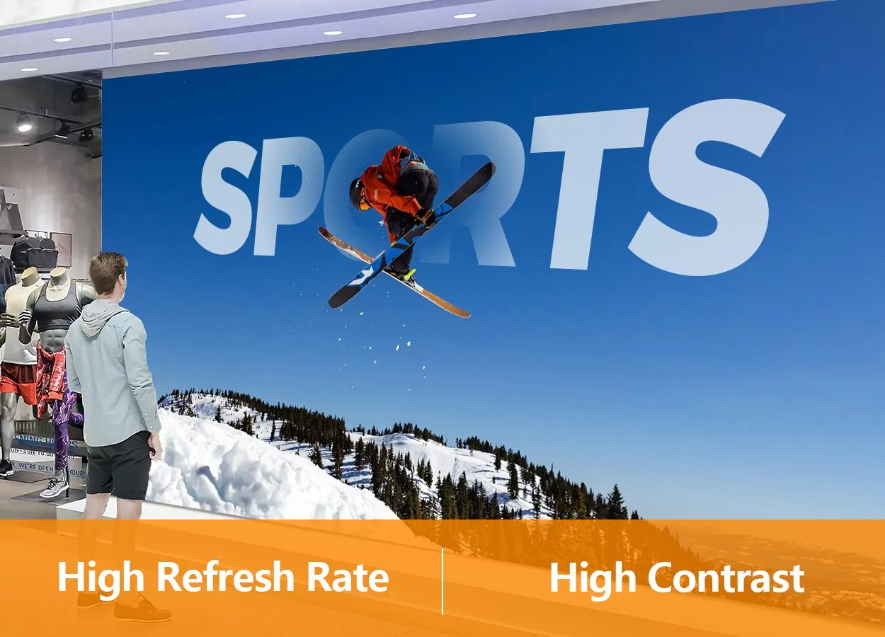 640 LED Display Indoor Front Service LED Display 640×480
