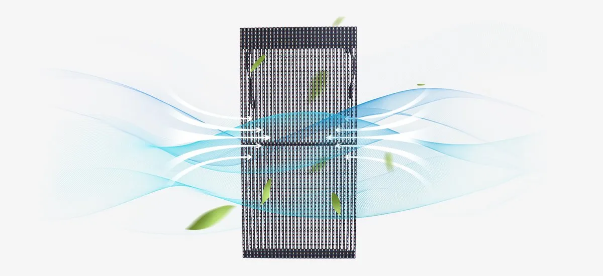 500×1000 Outdoor Grid LED Display