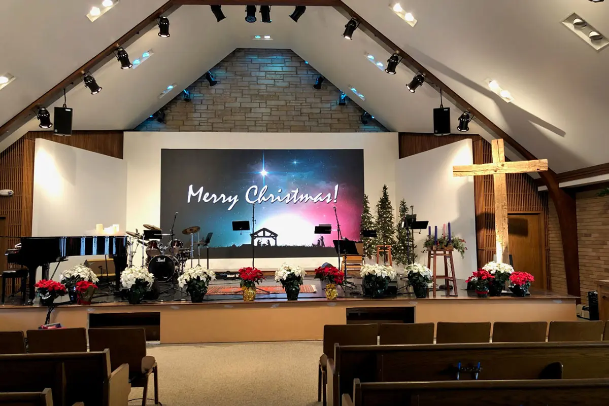 Church LED video wall LED Display Manufacturer in China HonghaiLED Church LED video wall
