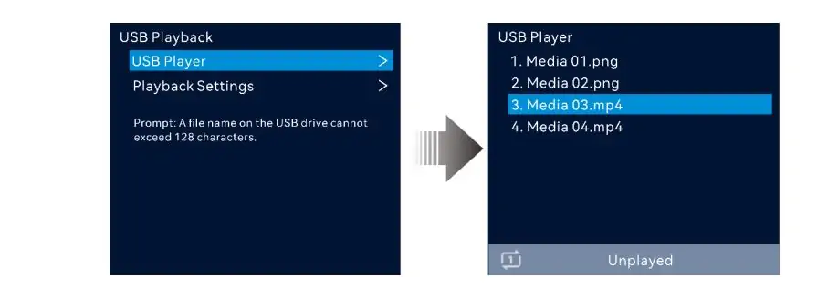 USB Playback of Novastar VX400 Pro