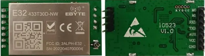 E32 433T30D NW RF module for Taurus playback synchronization