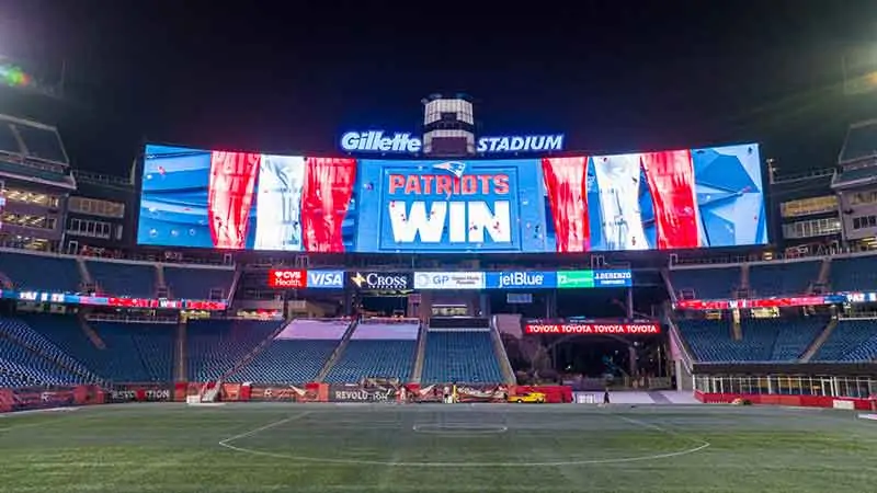 Outdoor LED Screen in Sports Venues