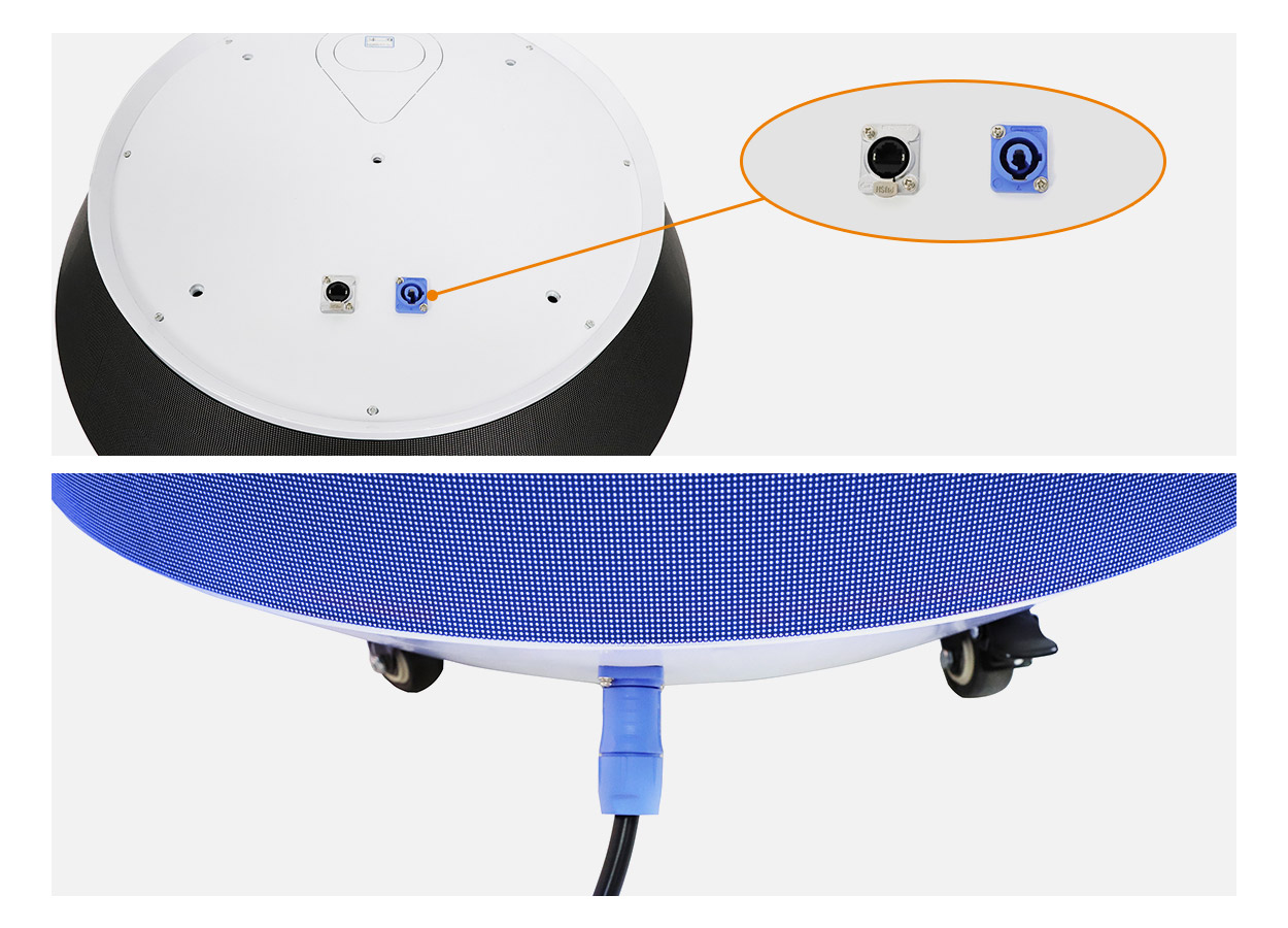 Canned Indoor LED display screen