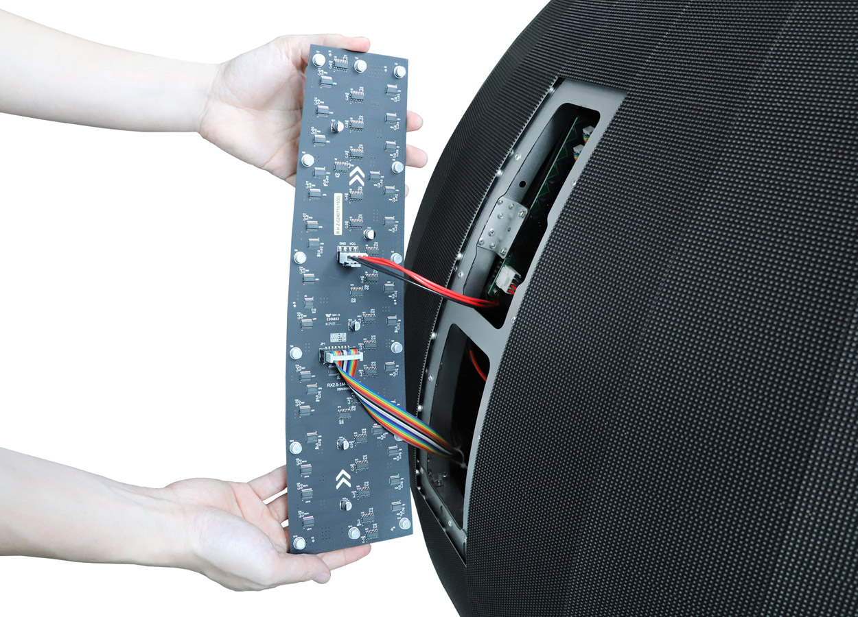 LED Spherical display