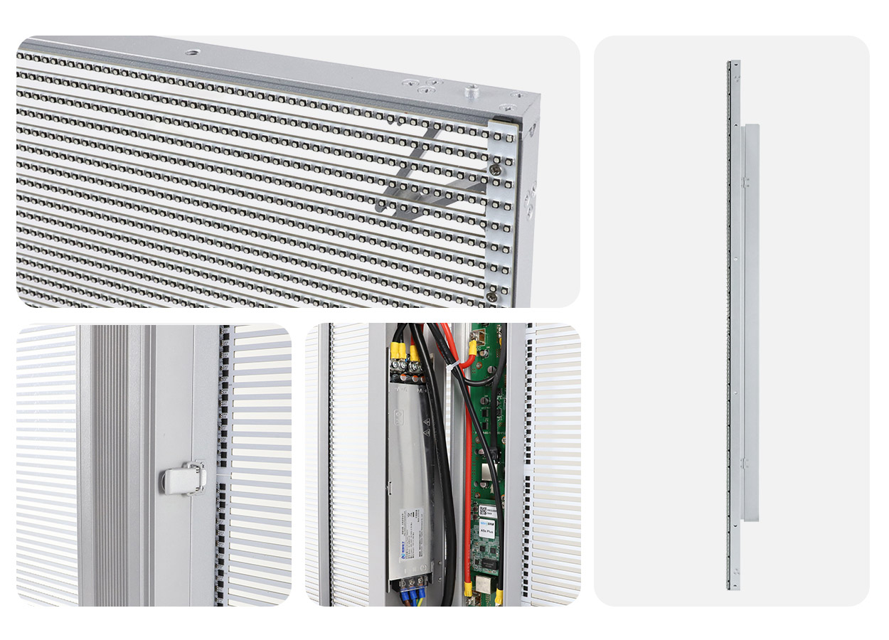 HH1000TiF2 Fixed Indoor Transparent LED Screen