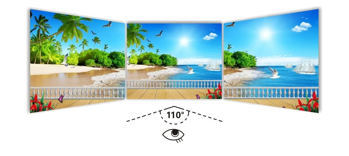 500×1000 Outdoor Grid LED Display