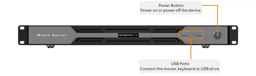 Novastar ET1S G Media Server 1
