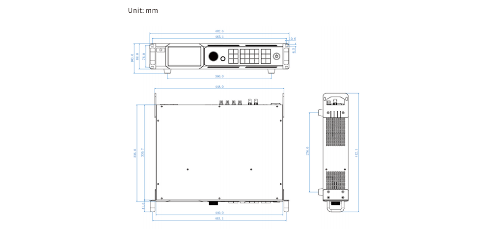 Colorlight VX20 LED video controller front view