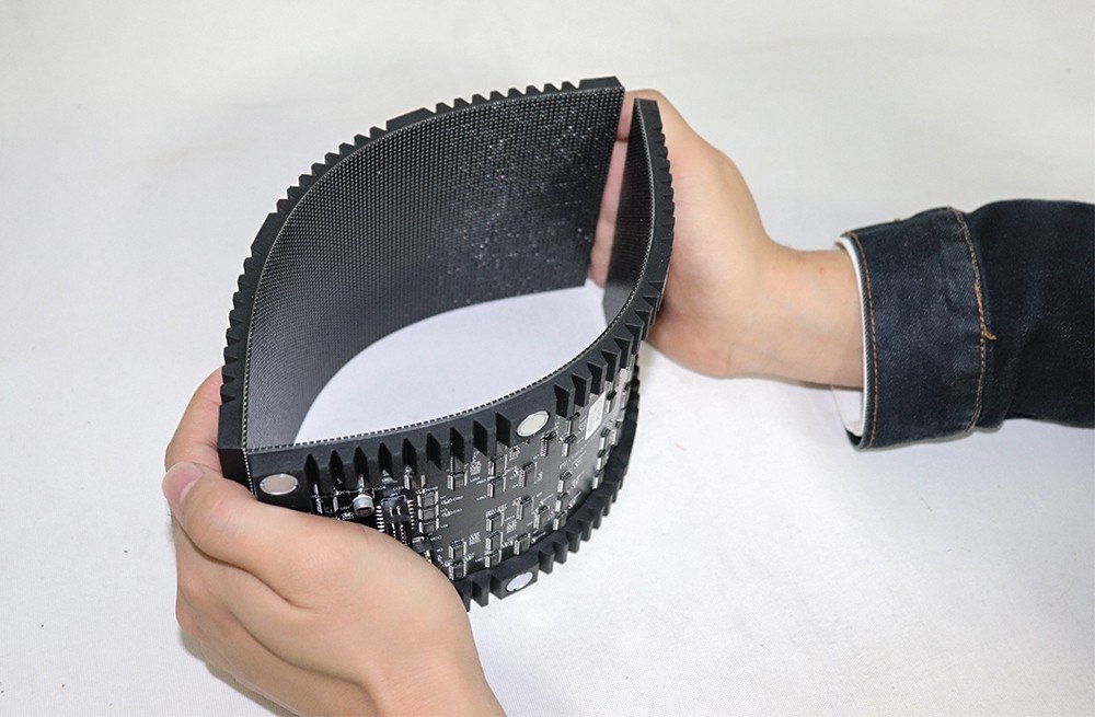 p2240x12019126 LED Display Manufacturer in China HonghaiLED Indoor Soft Flexible LED display