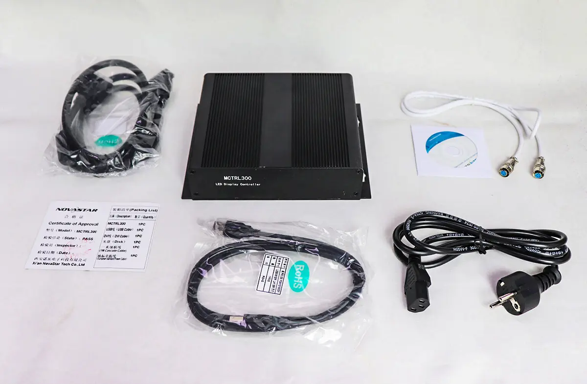 A Novastar MCTRL300 complete set LED Display Manufacturer in China HonghaiLED A Novastar MCTRL300 complete set
