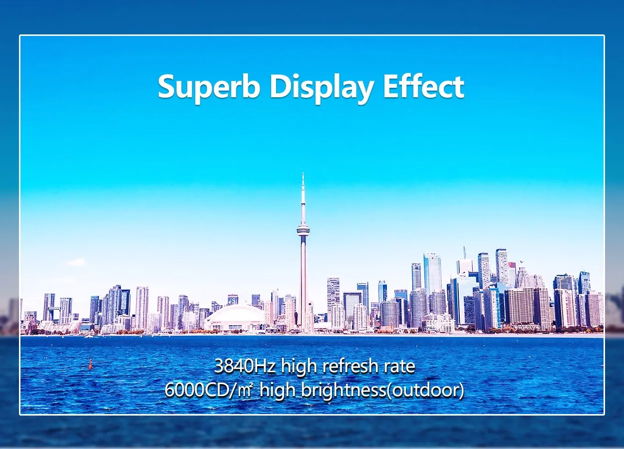 1280×960 Advertising LED Screen Board