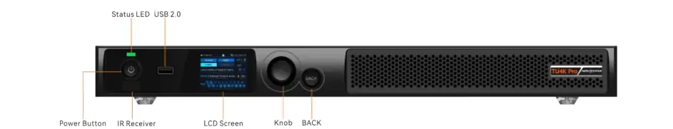 Front Panel of Novastar TU4K Pro LED Display Manufacturer in China HonghaiLED Front Panel of Novastar TU4K Pro
