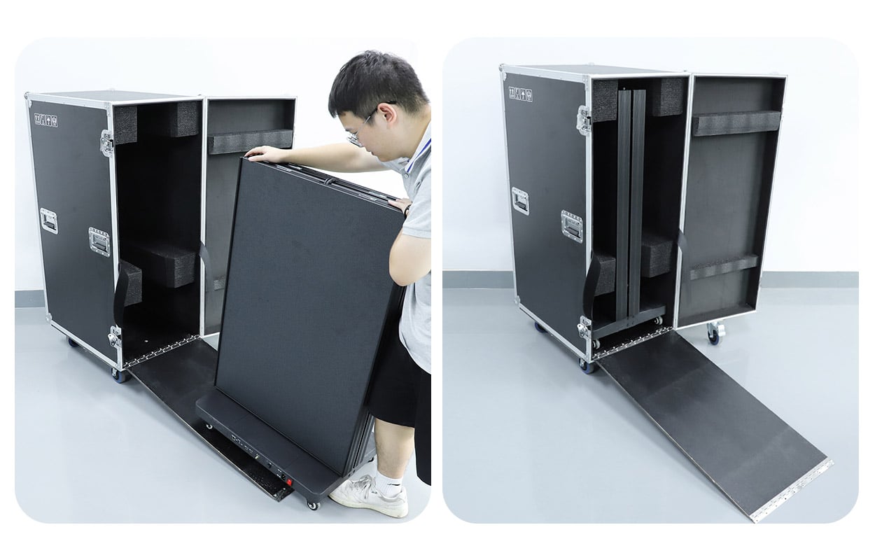 640×1920mm Indoor Foldable Poster LED Display