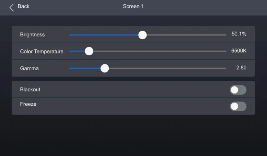 NovaStar CX40 Pro Color Correction
