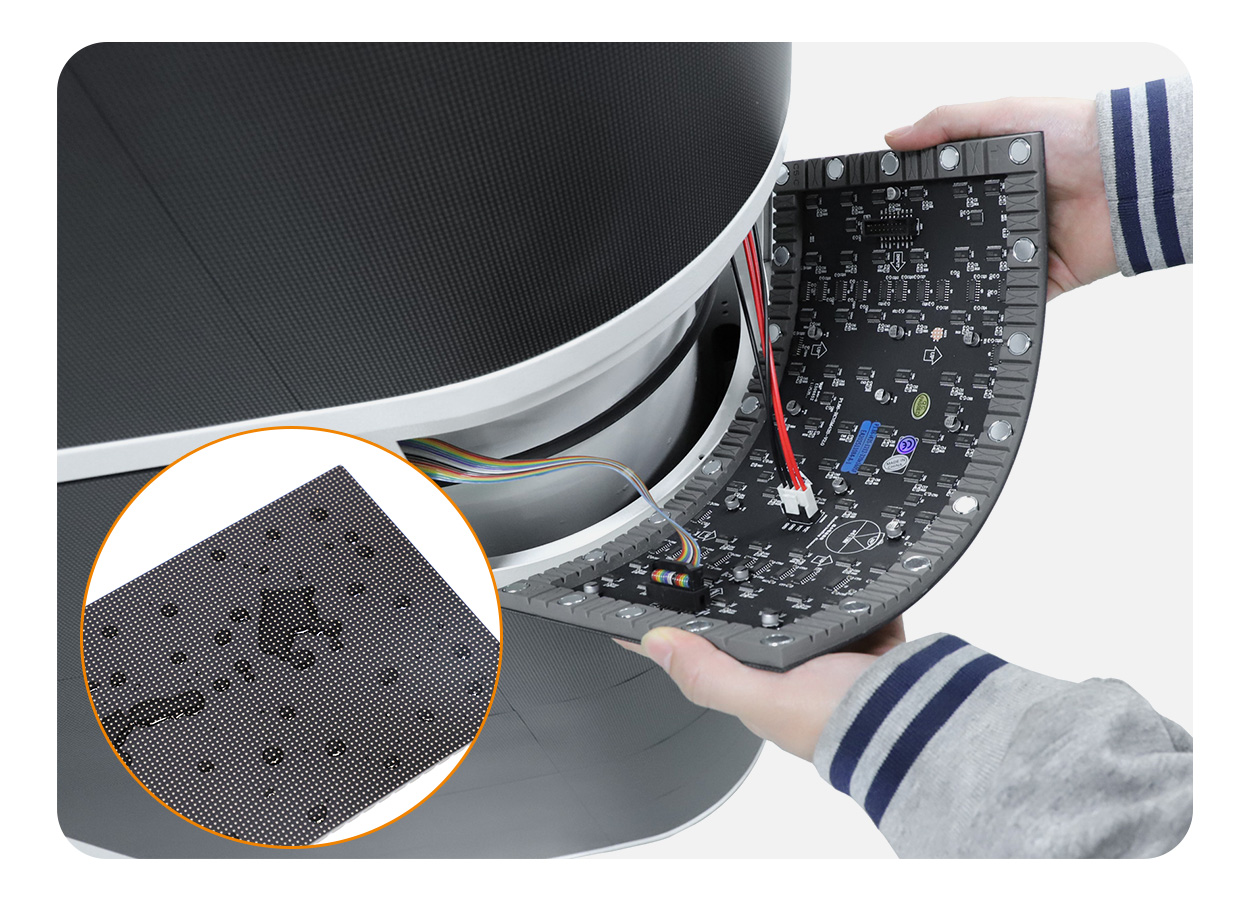 Indoor Front Desk LED Display