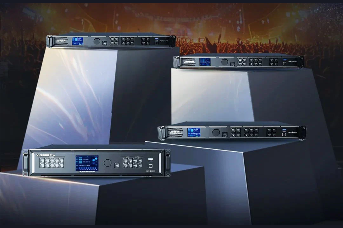 NovaStar VX series controller product lineup for planning LED display redundancy