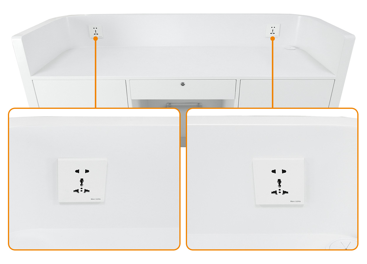 Indoor Front Desk LED Display